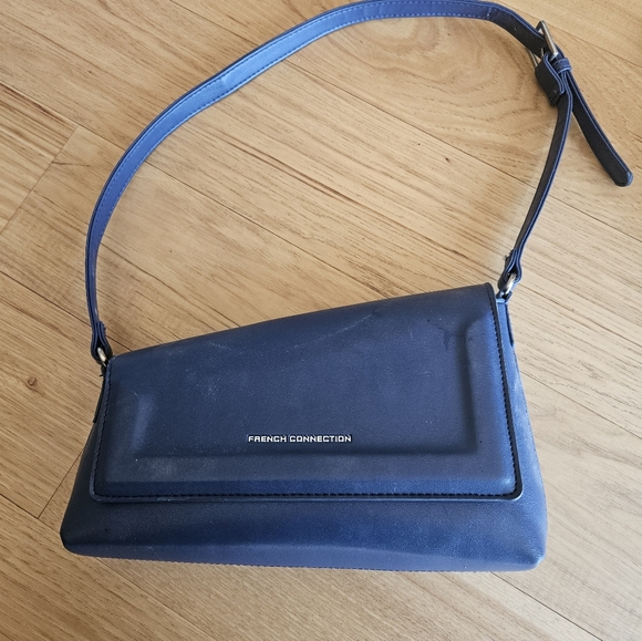 French Connection Navy Shoulder Bag - Picture 1 of 5